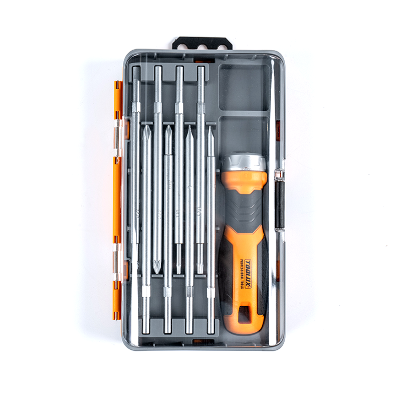 SDZ: 2045 9-Piece Set Replaceable Ratchet Screw Set